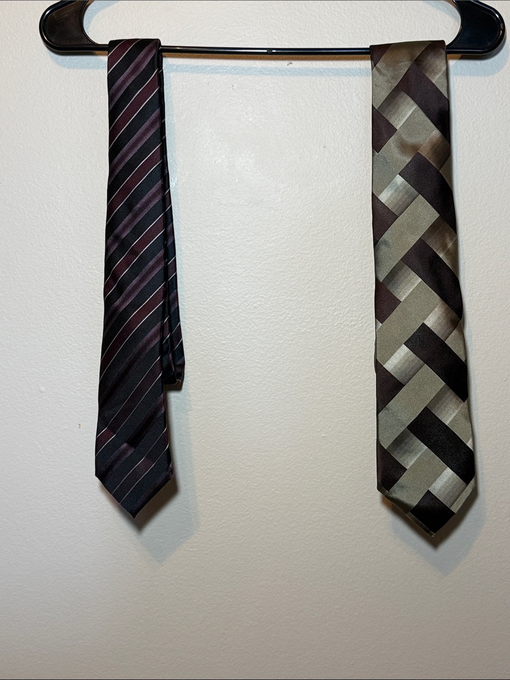 Alfani Men's Dual Tie Set - Black, Gray, Burgundy